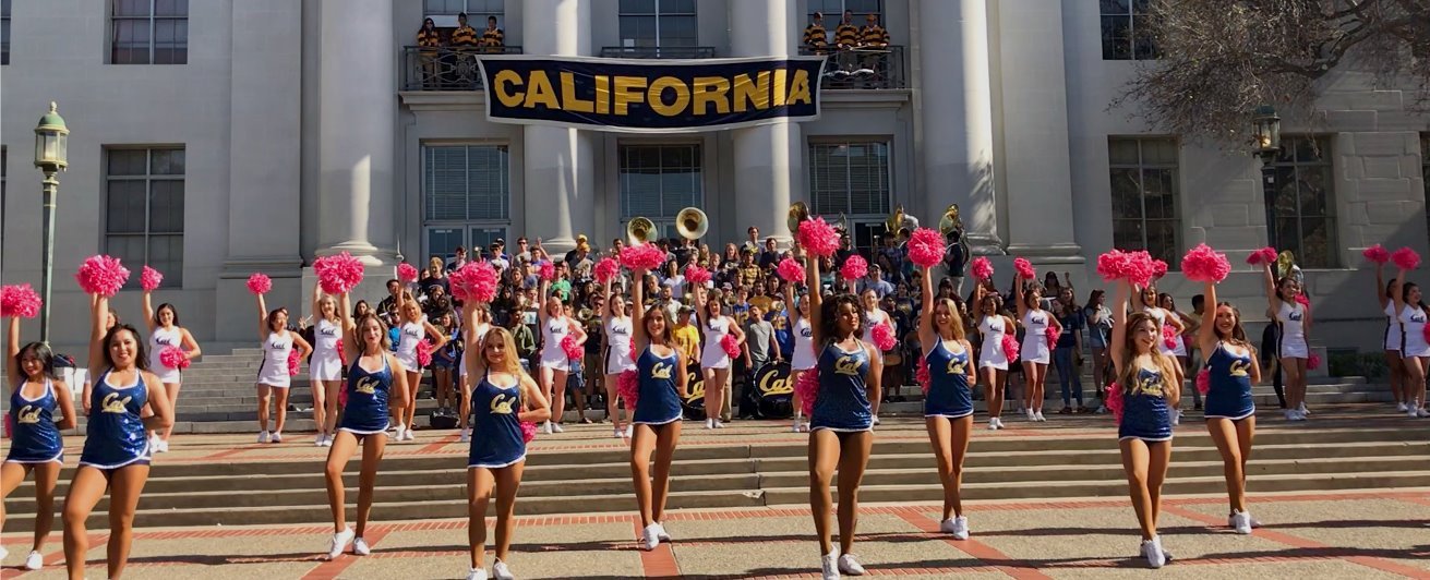 Cal Cheerleading, UC  Berkeley, Tour California